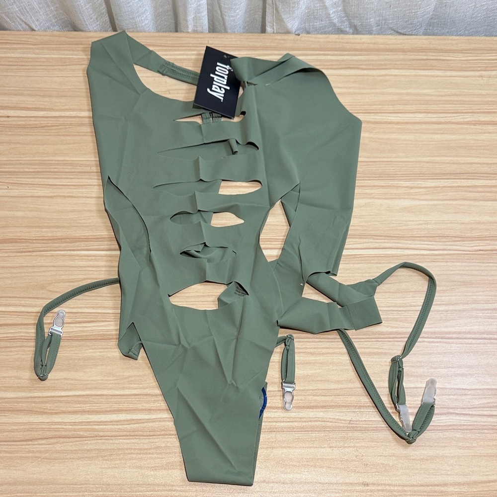 Leyiduo Olive Green Bandeau